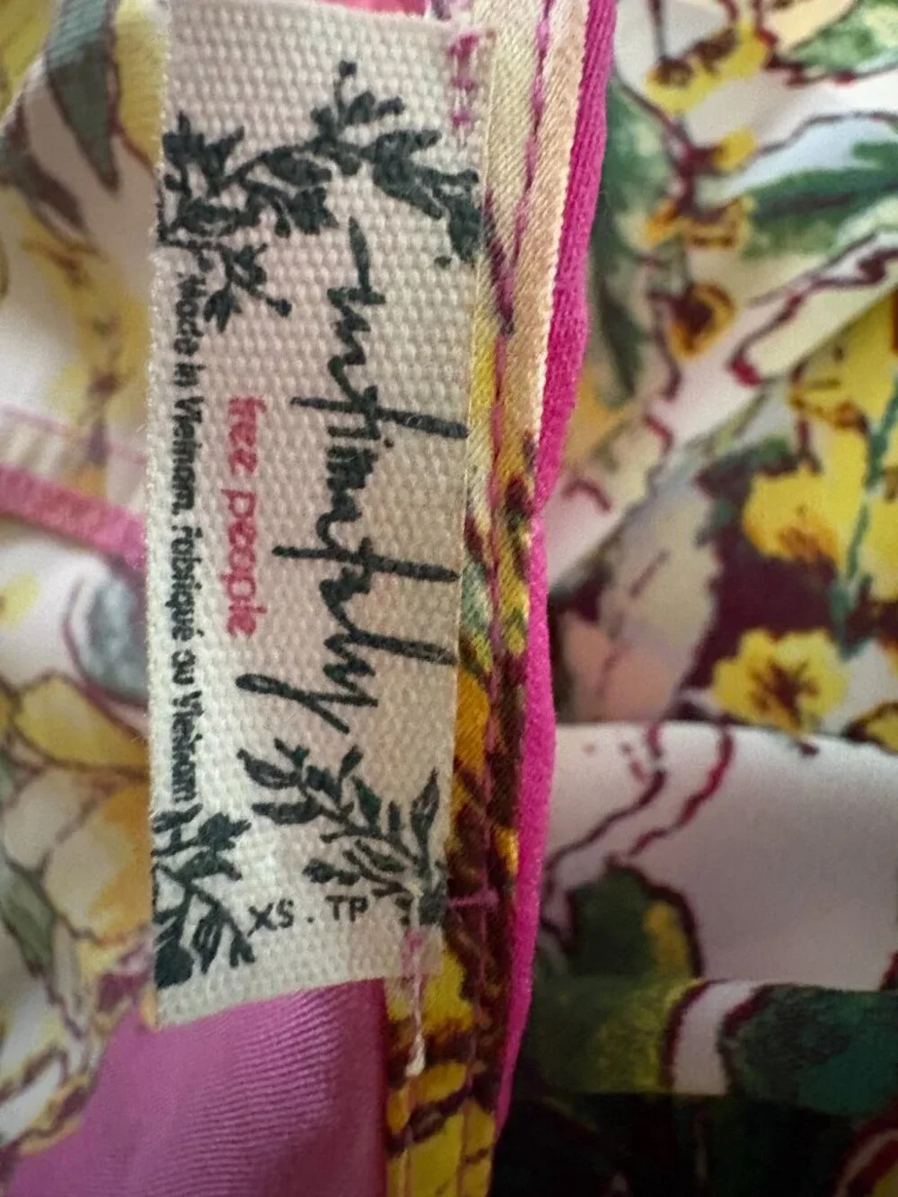 Stunning silk floral duster size xs - Free People
